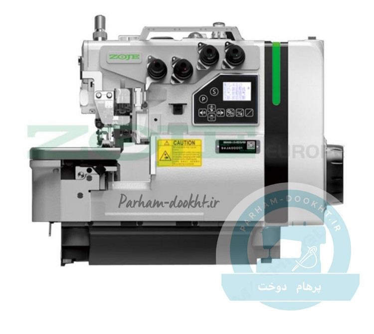 چرخ خیاطی سردوز چهار نخ سوپرجت زوجی مدل ZJ-9500-E-13